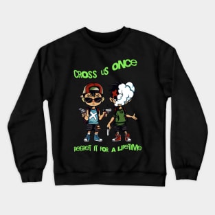 Thug life boy 08 Crewneck Sweatshirt